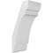 Ekena Millwork 5 1/2-in. W x 6-in. D x 14-in. H Olympic Architectural Grade PVC Knee Brace BRCP055X06X14OLY - alternate 1